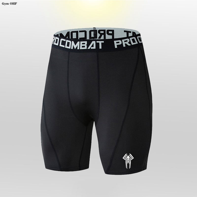 Sports Tight Pants Five-Point Pants High Elastic Compression Basketball Football Training Base Shorts Quick-Drying Running Fitness - Image 3